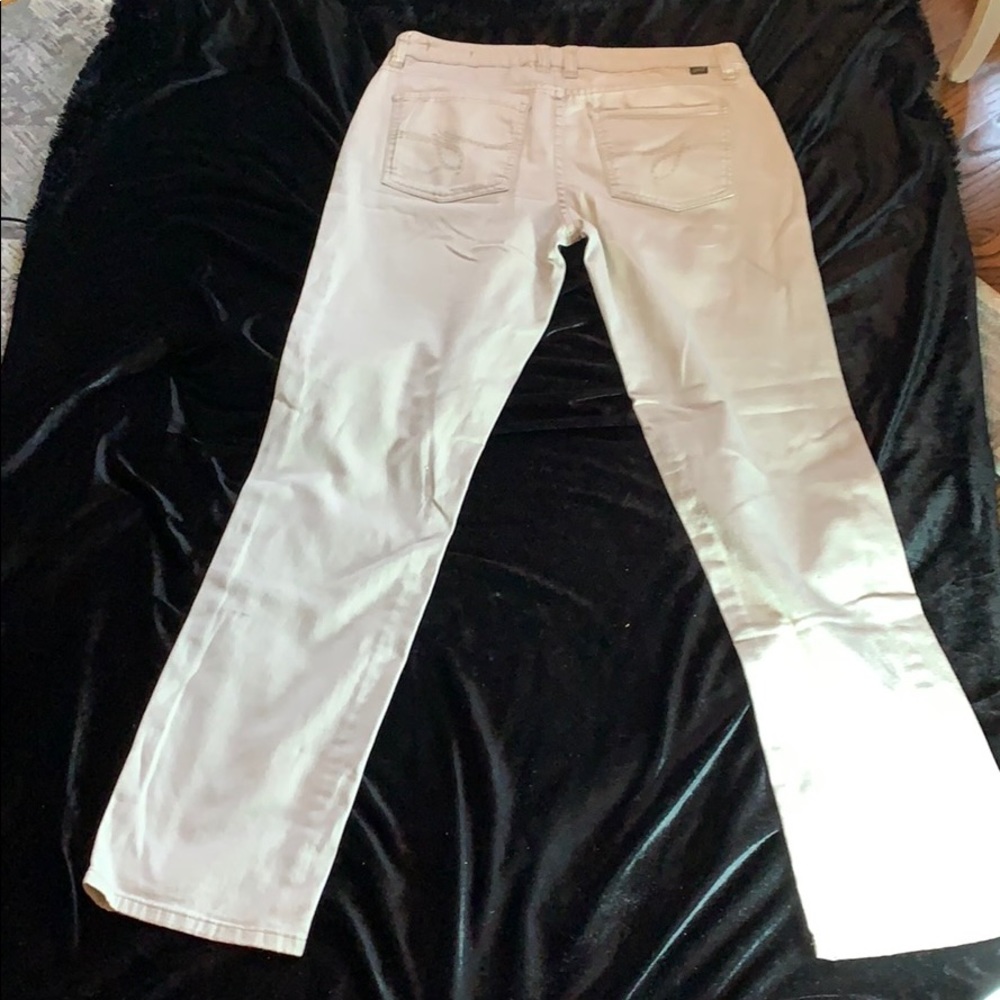 Jag Jeans Size 8 Cream Color Straight Leg - Picture 5 of 5